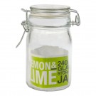 GLASS CLIP JAR 240ml