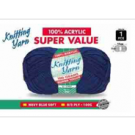 WIN-046, 1pce Knitting Yarn-8 Ply-100g-Navy Blue