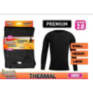 WIN-1025, 1Pce Ladies thermal Top Brushed Lining