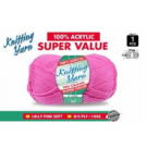 WIN-111, 1pce Knitting Yarn-8 Ply-100g- LollyPink