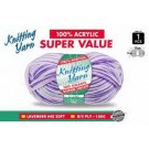 WIN-121, 1pce Knitting Yarn-8 Ply-100g- Laven Mix