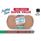 WIN-1275. 1pce Knitting Yarn-8 Ply-100g- Light Bro