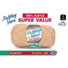 WIN-1278. 1pce Knitting Yarn-8 Ply-100g- Sand