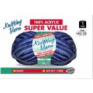 WIN-1726, 1Pce Knitting Yarn-8 Ply-100G- Blues