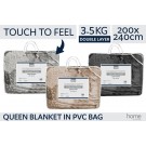 WIN-1936, 1pc QueenBlanket 200x240cm DblLayer3.5kg
