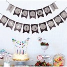 21X1, X264140, 15x22CM CHRISTMAS BANNER - NUTCRACKER