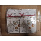 X312483, 12PK SPARKLE AND SHINE HOT STAMP GIFT TAGS