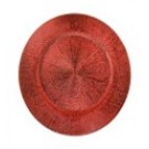 25x8, X415443, 33CM RED CHARGER PLATE