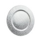 25x8, X415450, 33CM SILVER CHARGER PLATE
