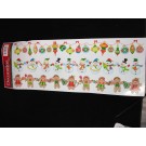 WINDOW CLING STRIPS 4ASST 3PC
