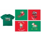 24X35, XA6493H, T-SHIRT CHRISTMAS KIDS