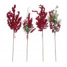 19X47, XA8684, CHUNKY BERRY SPRAY 66cm 4ASST