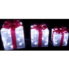 LED ORGANZA PRESENT S/3 72L 2 COLS