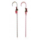 20X23, XA9672, XMAS CANDY CANE DECO W/BOW