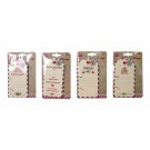  JUMBO TAGS POSTCARD 4PC 4ASST 