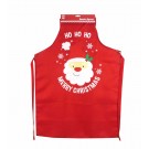  SANTA APRON POLYESTER HOHOHO 