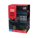 24X11, XB0142, LED ICICLES FLASHING 300 MULTI