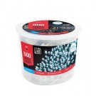 25X43, XB0145, LED ICICLES FLASHING WHITE TUB 500pc