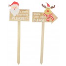 XB4746, YARD STAKE STOP HERE 92CM 2 ASST