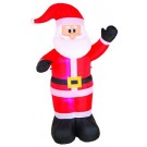22X13, XB4991, Inflatable Airpower Waving Santa 2.4m