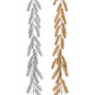 24X15, XD3751, MATTE METALLIC PINE GARLAND 120cm Asst