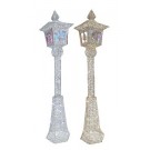 24X20, XD4119, LED GLITTER LAMPPOST SEQUINS 90cm B/OP Asst