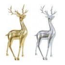 24X18, XD4140, ELEGANT REINDEER METTALIC RESIN Asst