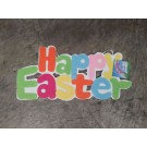 FELT HAPPY EASTER BANNER 33X1
