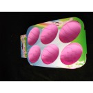 EASTER SILICONE EGG MOULDS 6PC 