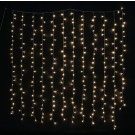 22X16, XL0647, LED CURTAIN 1.8x1.8m FLASHING WARM