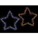 23X5, XL1011, LED SPARKLE STAR 90cm TWINKLE WARM/WHITE