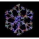 23X5, XL1014, LED SPARKLE SNOWFLAKE 60cm TWINKLE MULTI