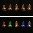 24X10, XL1452, SOLAR PATH TREES 5pc WARM/MULTI 38cm Asst