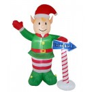 24X20, XL1567, AIRPOWER ELF NORTH POLE 240cm