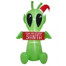 24X11, XL1569, AIRPOWER CHRISTMAS ALIEN 210cm