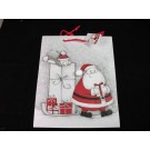 XM2116,LGE B/W CHRISTMAS GIFT BAG 3AS