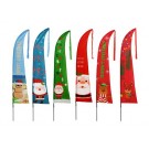 25X14 33, XN0203, Garden Flag Printed Mix 220cm Asst