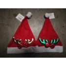 X18, XU0171, XMAS HAT KIDS W/ANTLER 2 ASSTD