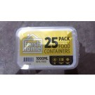 Lvl2, takeaway box 500ml 25pks