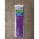 crepe paper purple