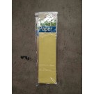 crepe paper yellow