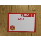 zap sale sign L
